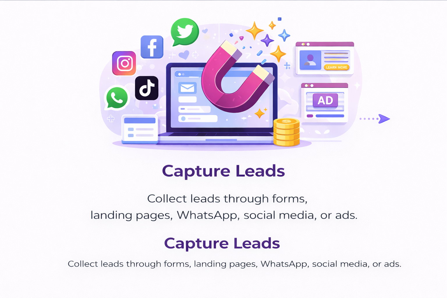 Capturing leads with digital tools