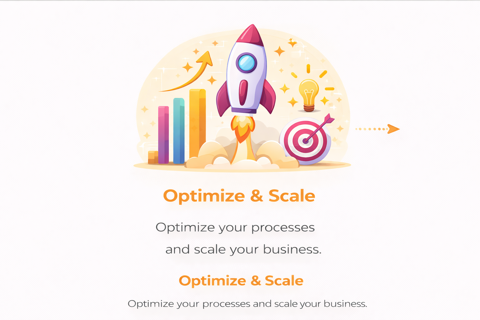 Optimise and scale your business